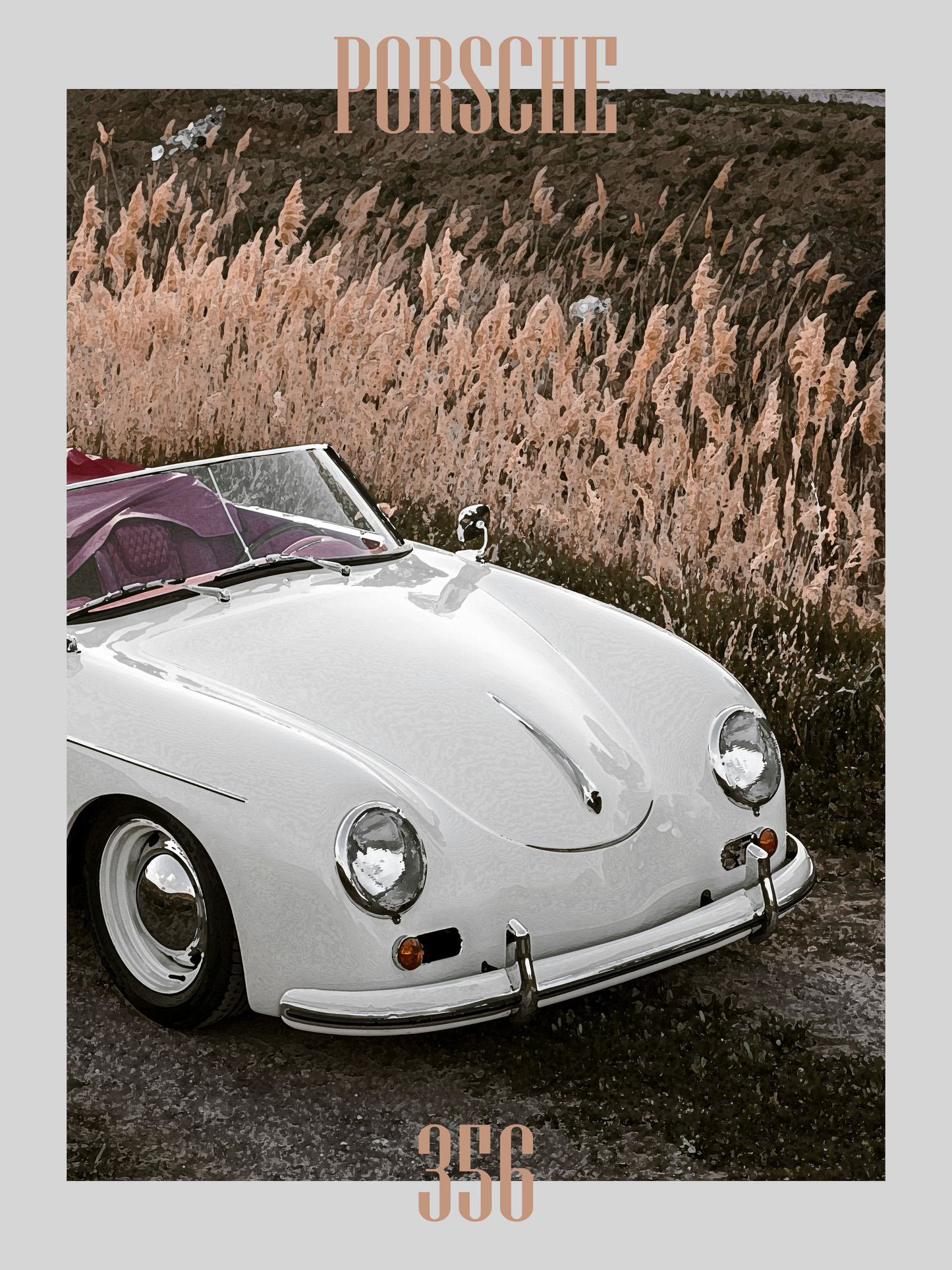 Porsche 356 Poster